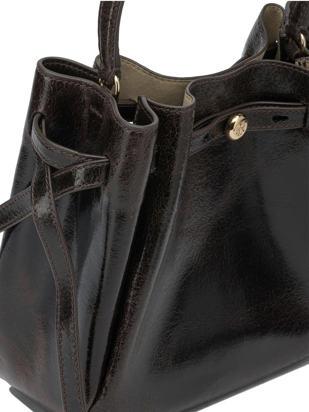 Tory Burch Romy Handbags Brown