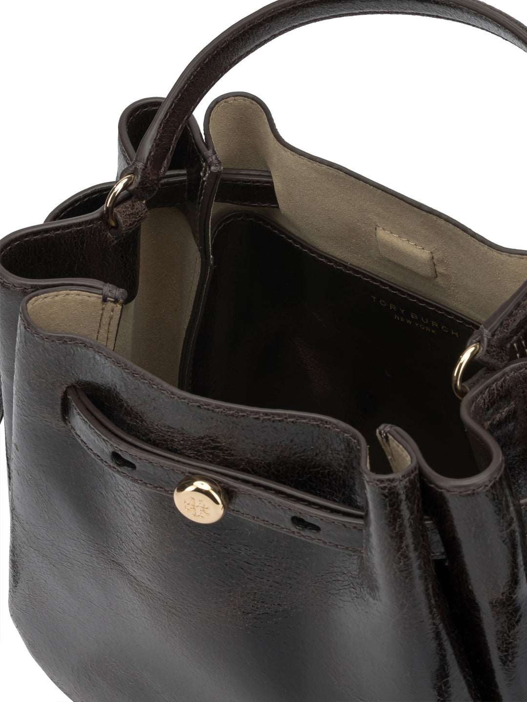 Tory Burch Romy Handbags Brown