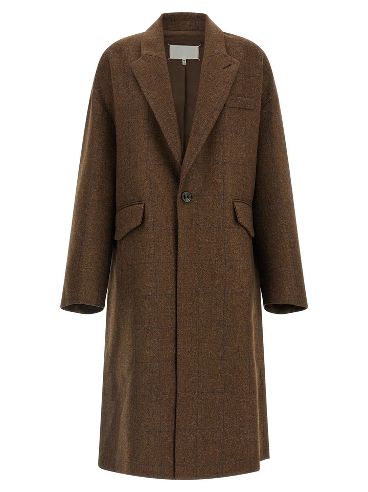 Maison Margiela Cocooning Trench e Impermeabili - Marrone | e9d808e119a2e7a27d64365fed1c36cda8ba7d23
