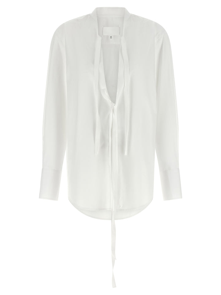 Maison Margiela Poplin Shirt Camicie - Bianco | ecd93307451bb9d563303cbd3f06374f7a8d9eae