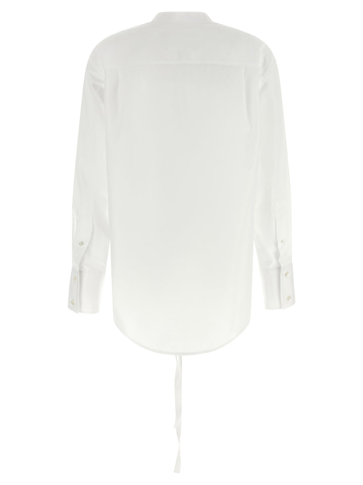 Maison Margiela Poplin Shirt Camicie - Bianco | 07e621d28589564ac4b1624a3d4c8f2547100bbf