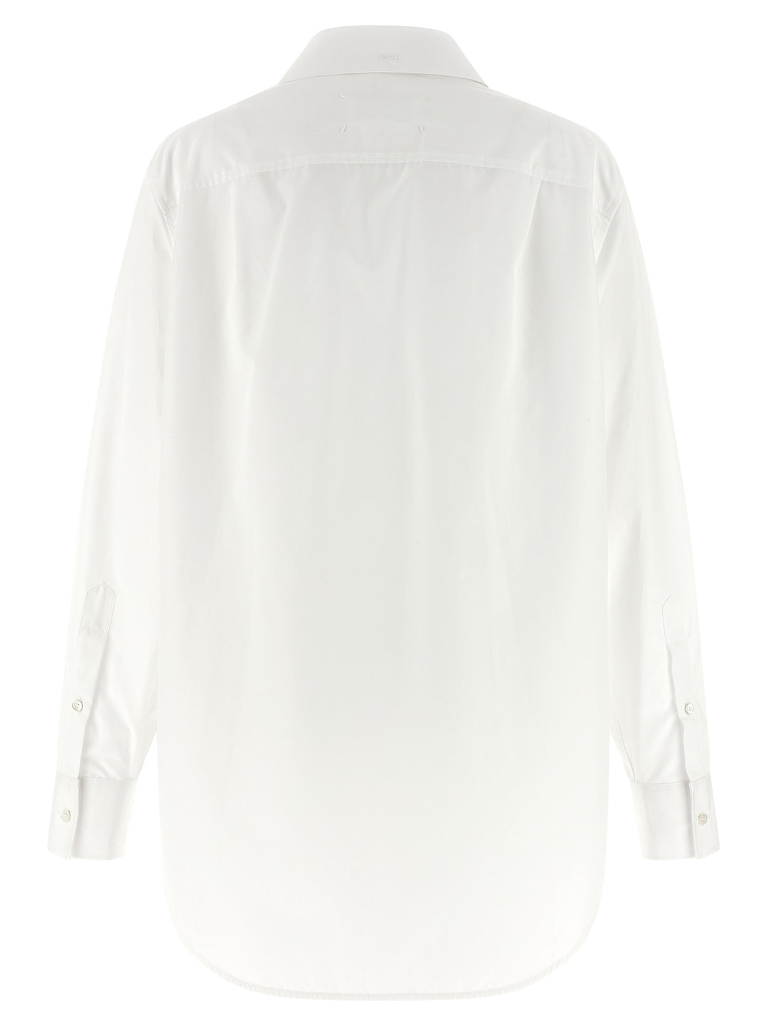 Maison Margiela Poplin Shirt Camicie - Bianco | da31808de3bc6a76c61be616b725f1c57d24eff2