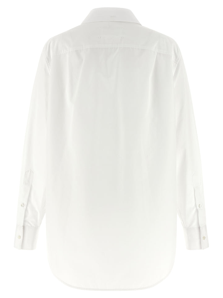 Maison Margiela Poplin Shirt Camicie - Bianco | da31808de3bc6a76c61be616b725f1c57d24eff2
