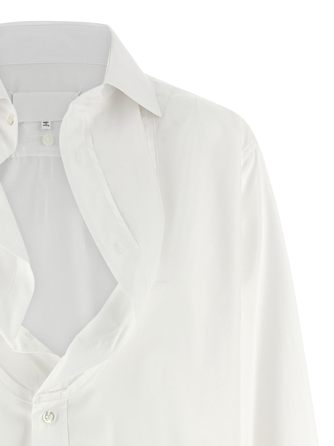 Maison Margiela Poplin Shirt Camicie - Bianco | 56d04460a896bc4e205ce19a33406da4fe7aec00