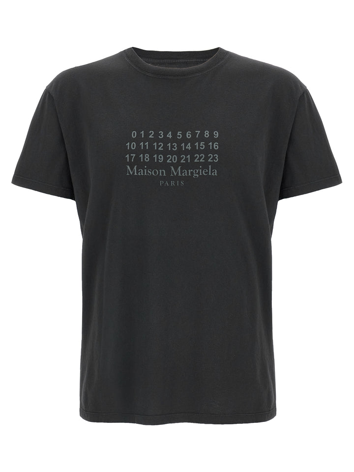 Maison Margiela Numeric Signature Mm6 T shirt - Nero | fed491a11708d87a6ddcdc75f9ce4d4d2303a46d