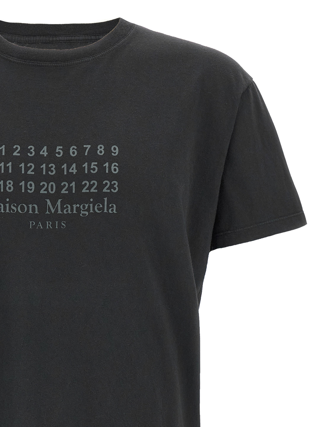 Maison Margiela Numeric Signature Mm6 T shirt - Nero | 5f0f4e627f4d6340a38f765ea6583969cc61ee13
