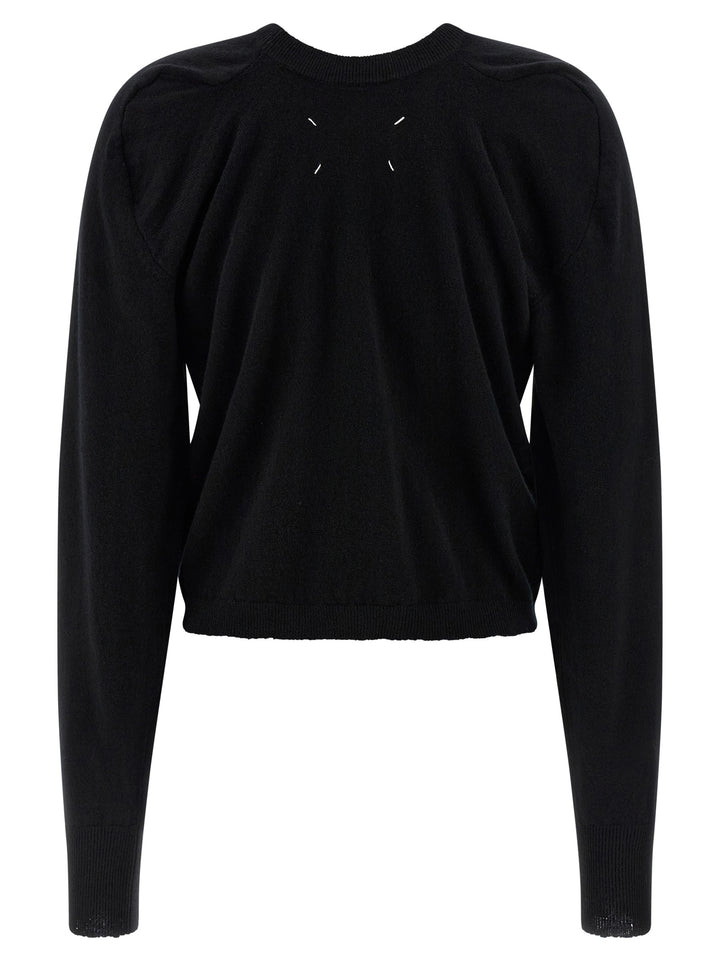 Maison Margiela Four Stitches Maglioni - Nero | 44f0dc296cfc704594ea9baeb97990ed4782fa87