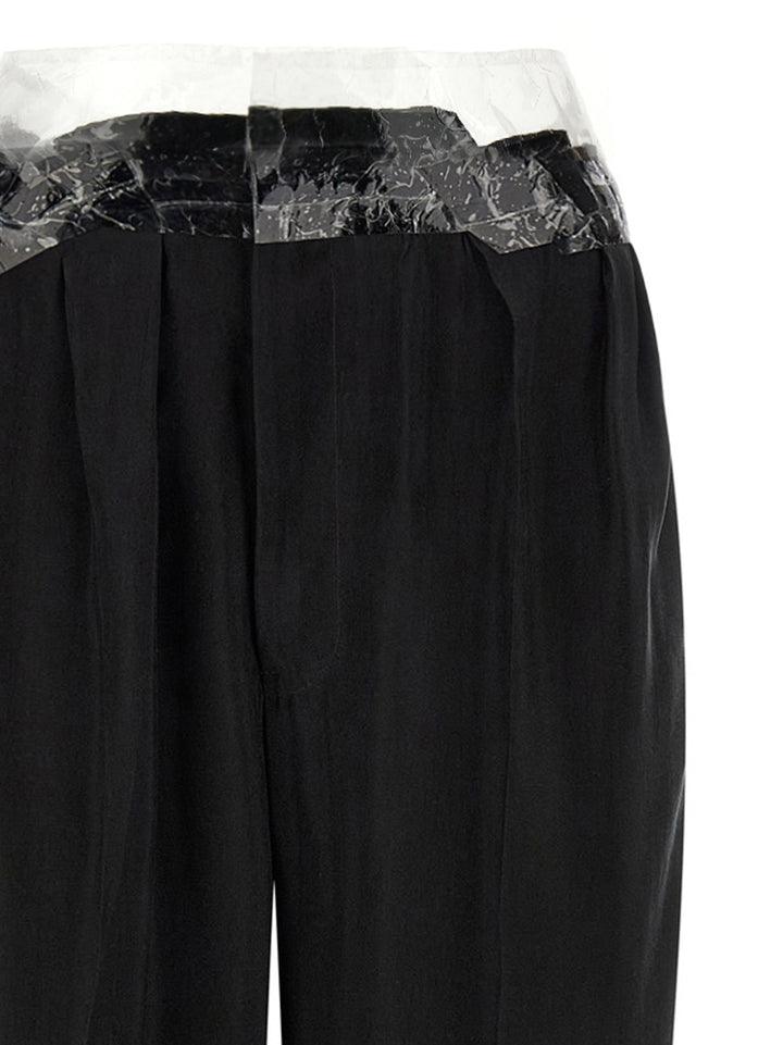 Maison Margiela Taped Pantaloni - Nero | 2337a3c62a4e72823a725faf9f41ce9cd6dc14ca