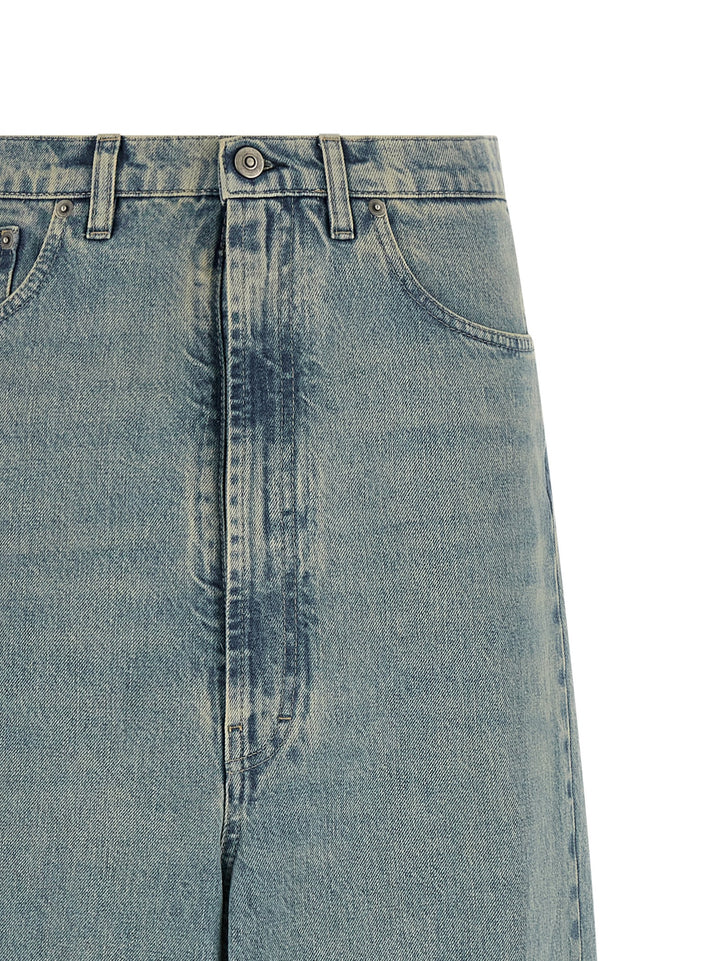 Maison Margiela Low Crotch Jeans - Celeste | 38714e99803532b1670663adb39b744de2a8d56d