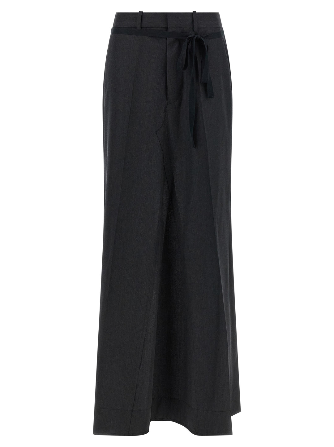 Maison Margiela Raw Cut Hem Skirt Gonne - Nero | f208593f1c5de87083f03edf4b169ff4fc349980