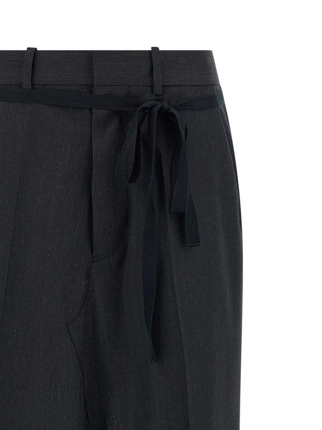 Maison Margiela Raw Cut Hem Skirt Gonne - Nero | 1bdcd1b70da1845e269ea255403aadcdae9fefb2