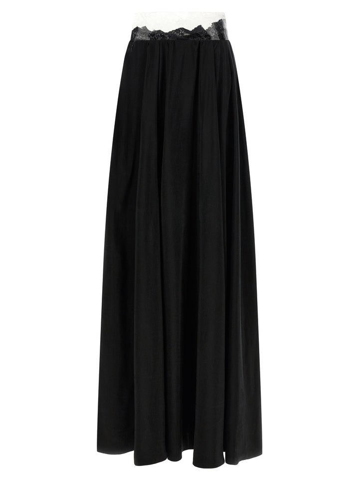 Maison Margiela Taped Gonne - Nero | d8e45584e9721b96725c266bef5f5ed2060e2ec8
