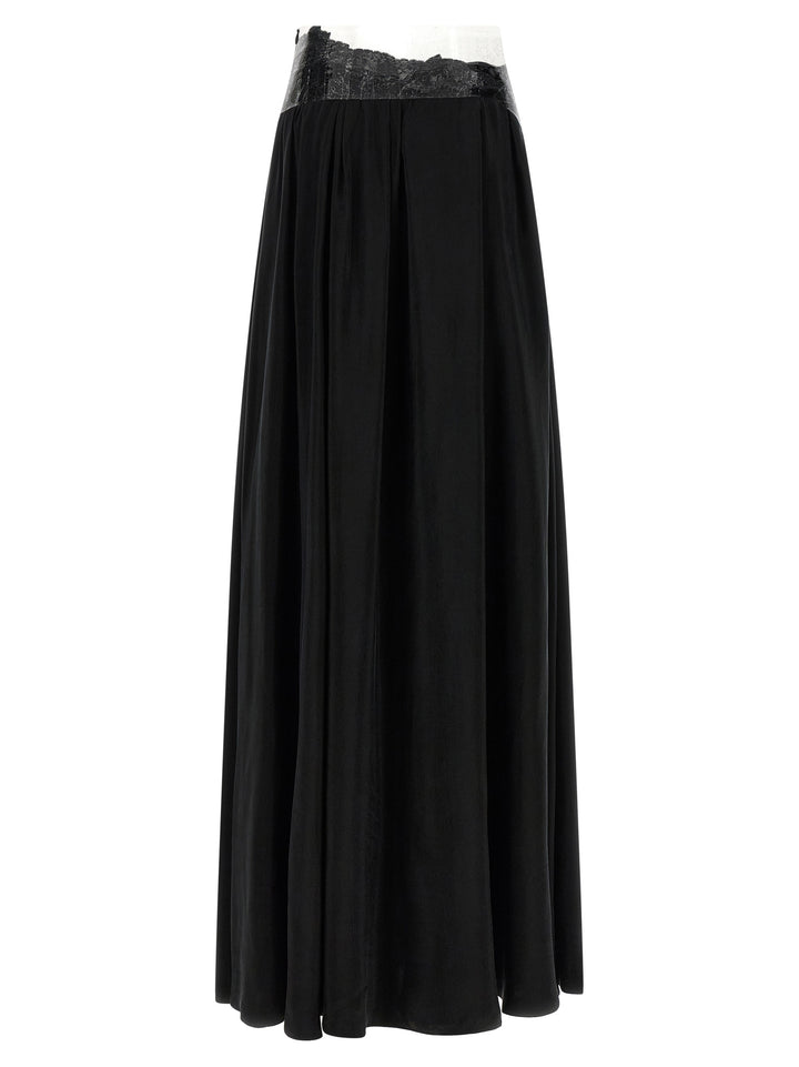Maison Margiela Taped Gonne - Nero | 2a96263a1c3187e7a3a396c164b9207bda68dff0