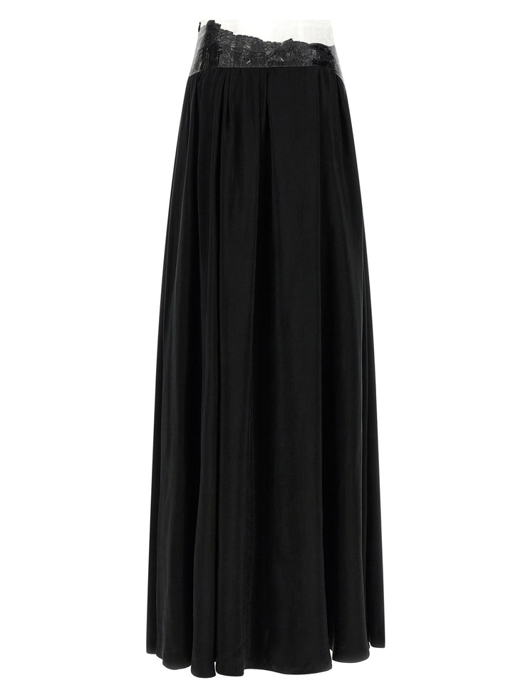 Maison Margiela Taped Gonne - Nero | 2d125a2509ab43503b5d92d8b0f45a1656707344