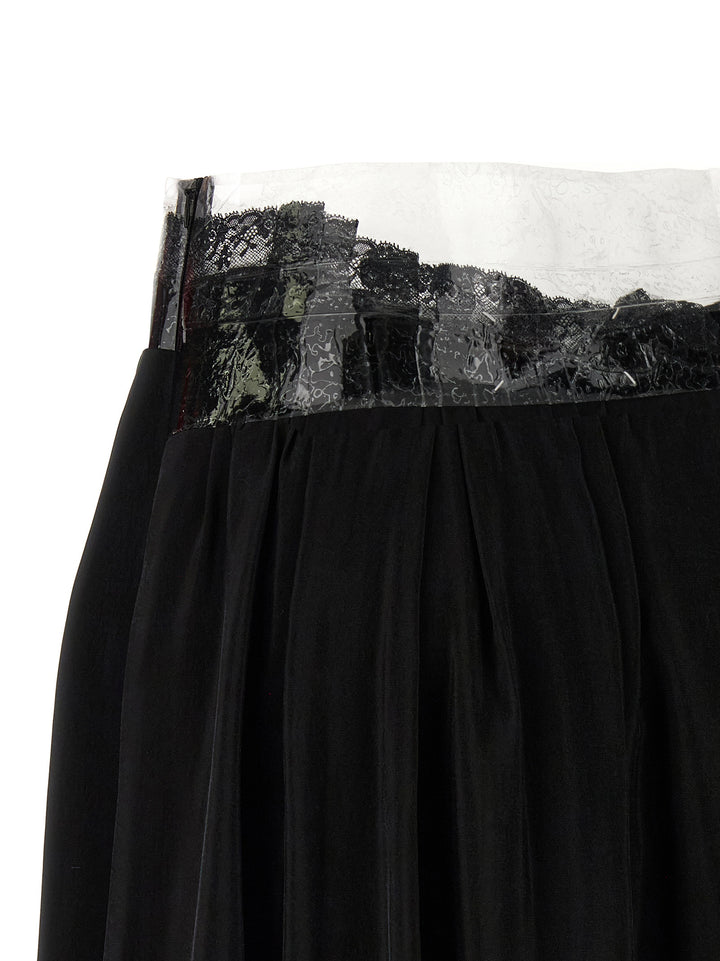 Maison Margiela Taped Gonne - Nero | 9bad658b3820705bf0a2f9138b7fdd6c14f0a483