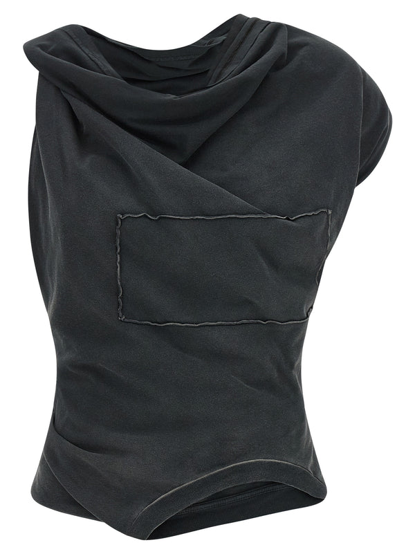 Upside Down Top Gray