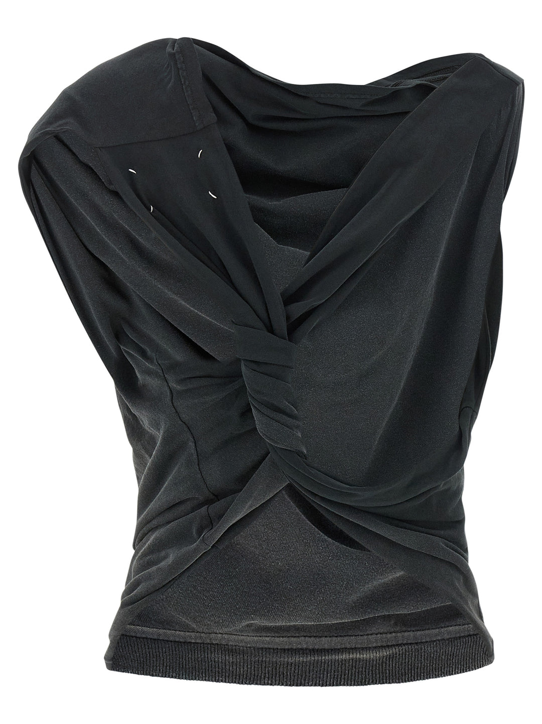Maison Margiela Upside Down Top Top - Grigio | d8c1a48c254eaaeaaf4f68e3e6dfedf75af57d75