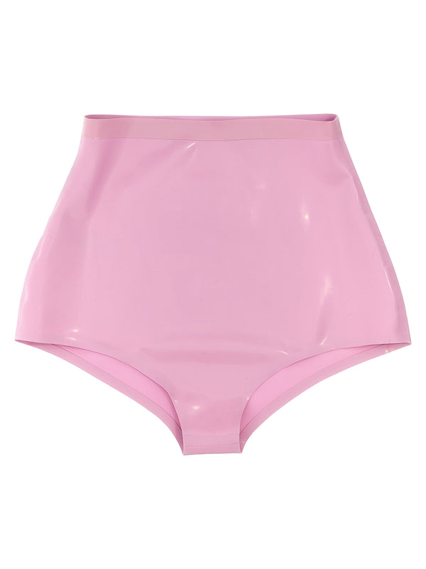 Braguita de Talle Alto de Látex ÍNTIMO Rosa