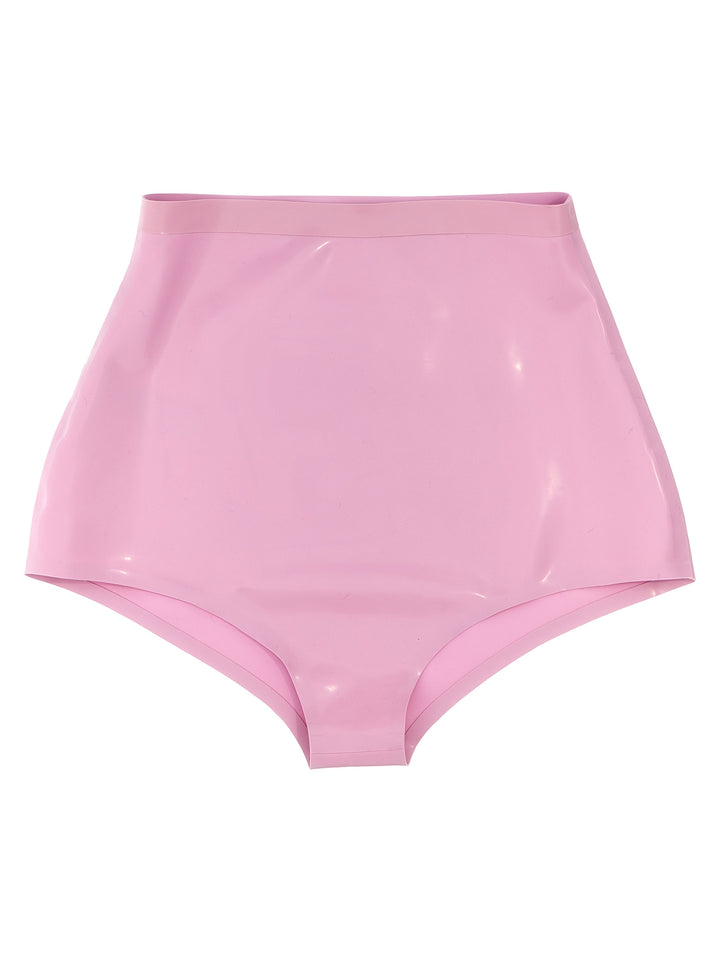 Maison Margiela Latex High Waist Briefs INTIMO - Rosa | 17a7856d4d817c15f154f838f2520beaa5b3caeb