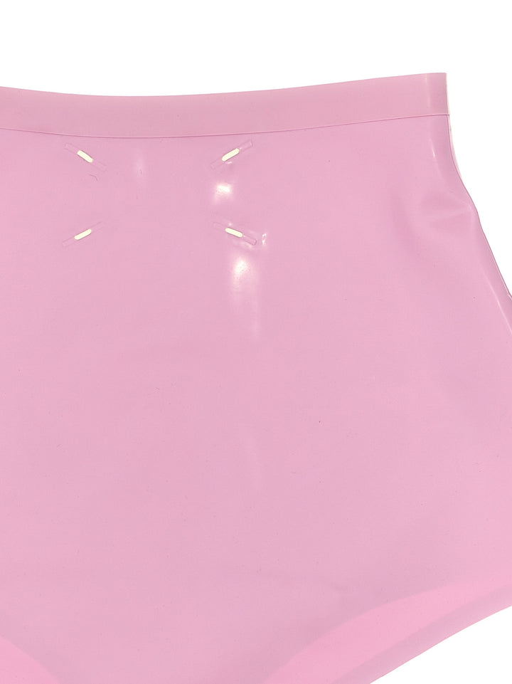 Maison Margiela Latex High Waist Briefs INTIMO - Rosa | e3bdbdf4307ae64abfb9060ce778753bda5fd192