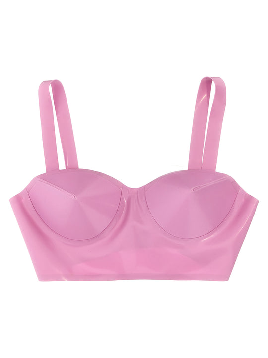 Latex Bra Intimo Rosa