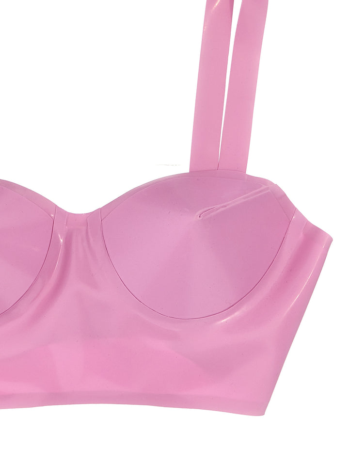 Maison Margiela Latex Bra INTIMO - Rosa | 5c73e0ec6c006f940cd7bc964f3b051b92993b69