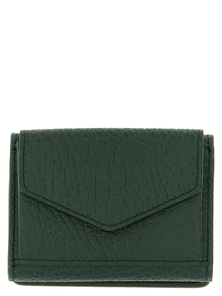 Maison Margiela Four Stitches Portafogli - Verde | 4f52d0cf131cd8d0f3ba765298a1ee2346957306