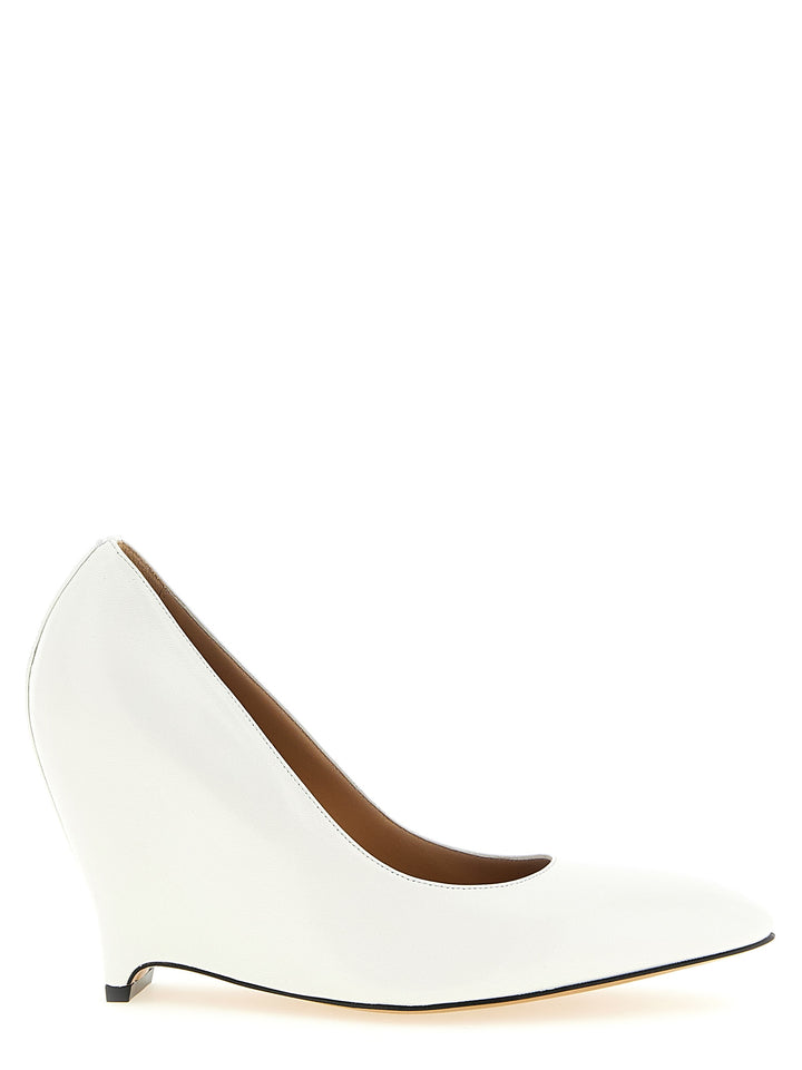 Maison Margiela Heel-Less Decollete - Bianco | 7052199d772ad4ed3982f55d73c655fee1b8583b