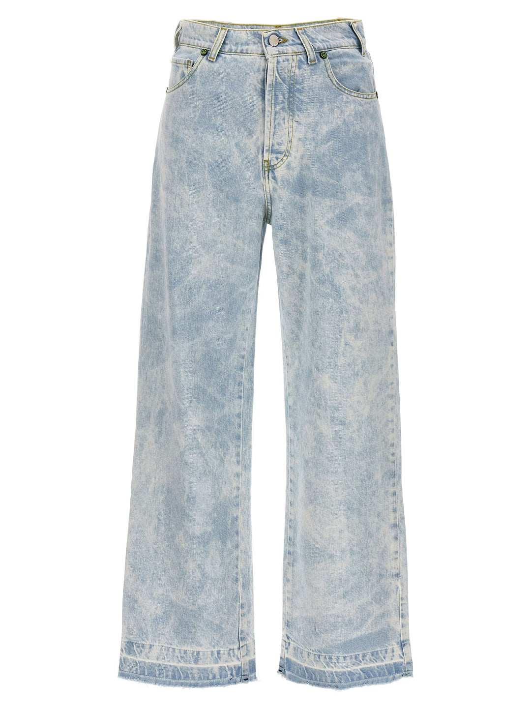 Stitching Detail Jeans Celeste