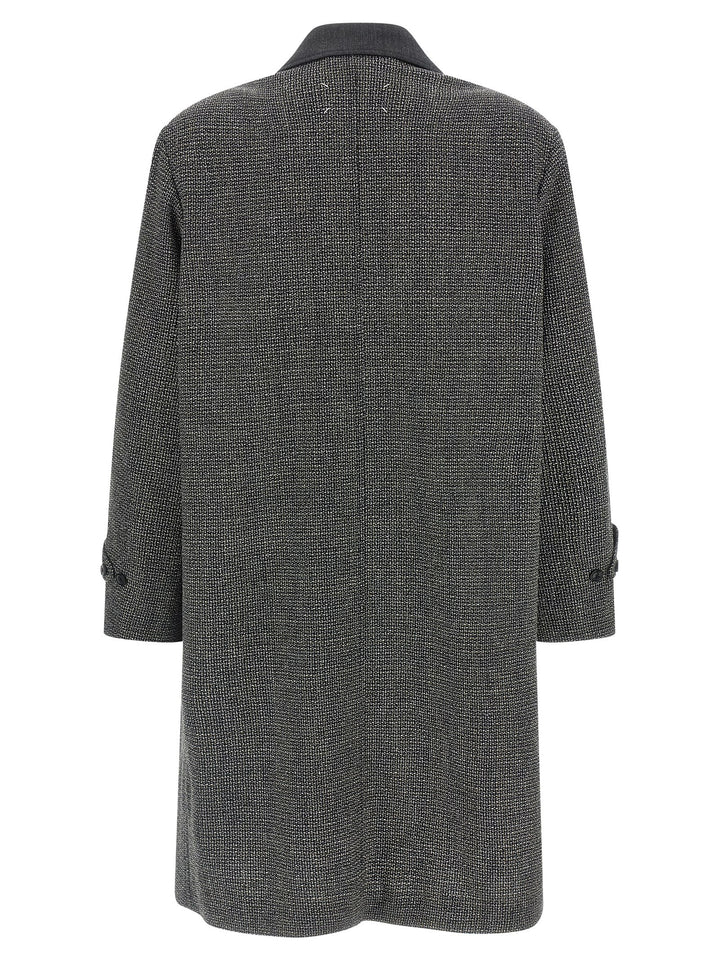 Maison Margiela Single-Breasted Coat Trench e Impermeabili - Grigio | 9f70c8f32c68255eca7d207e356cfff853faa210
