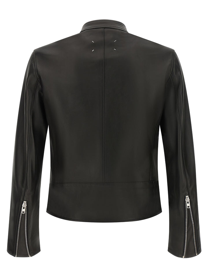 Maison Margiela 5-Zip Puffer Jackets - Nero | 2a19cb2cc88151a260d0c31c1e265698ad6cfa4a
