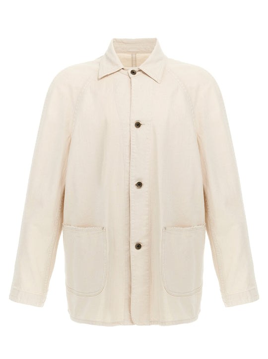 Denim Shirt Camicie Beige