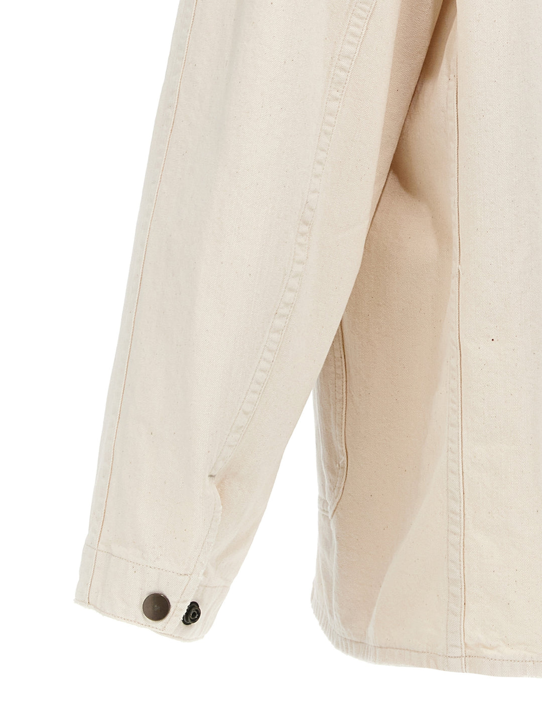 Maison Margiela Denim Shirt Camicie - Beige | 5edf2201990bb7a117c10a0588660d5a6bd64a37