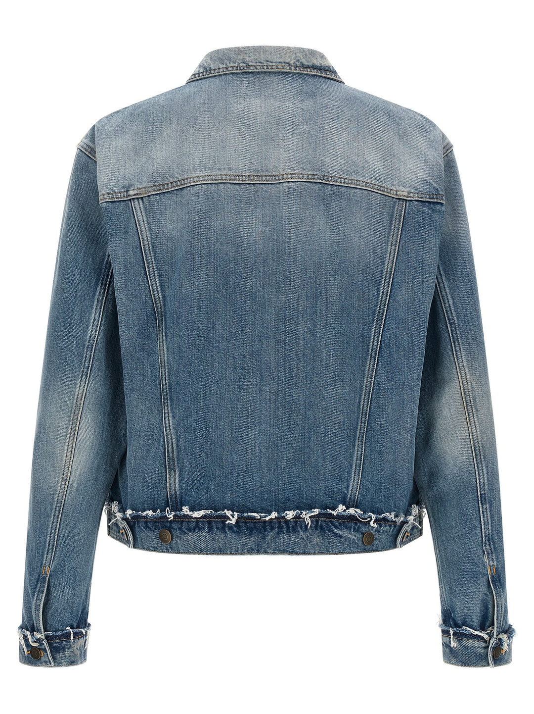 Maison Margiela Denim Jacket Puffer Jackets - Blu | 58c0575bd7d3cdec170df84c6d748da9eb285d81