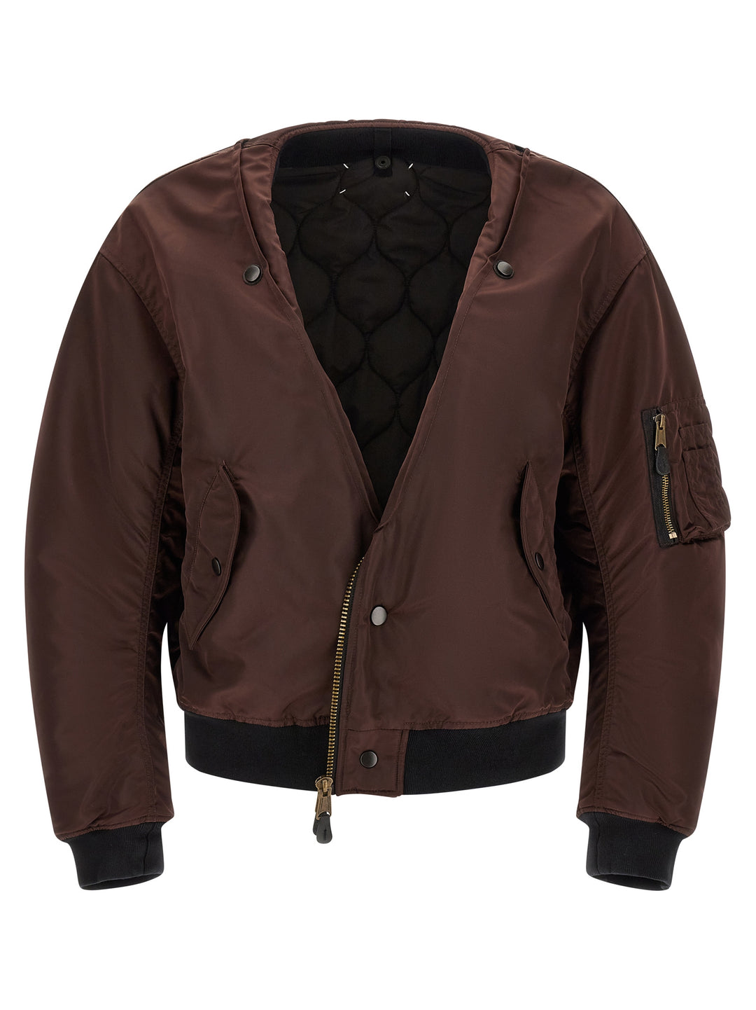 Maison Margiela Reversible Bomber Jacket Puffer Jackets - Multicolor | 60674b7fa530102a975823e312d161a6036fb791
