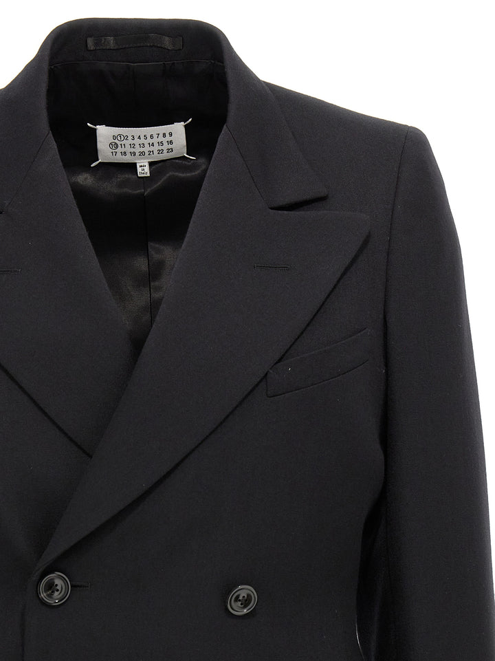 Maison Margiela Double-Breasted Blazer BlazerS - Nero | f2118c0485ec6b9ec3ca873874c975f2e496162c