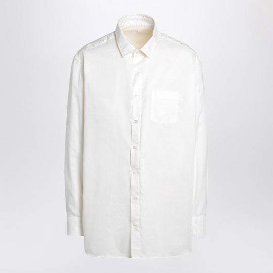 Reversible Shirt Anonymity Of The Lining In Écru
