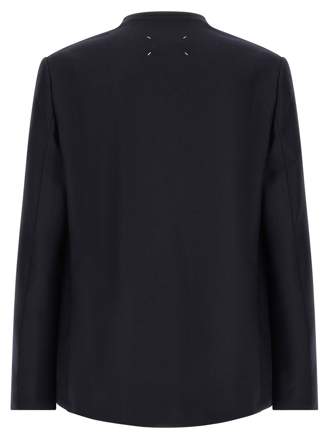 Maison Margiela Minimal Blazer - Blu | e315bf503db412f86e05dabc871f3e554cb56b59