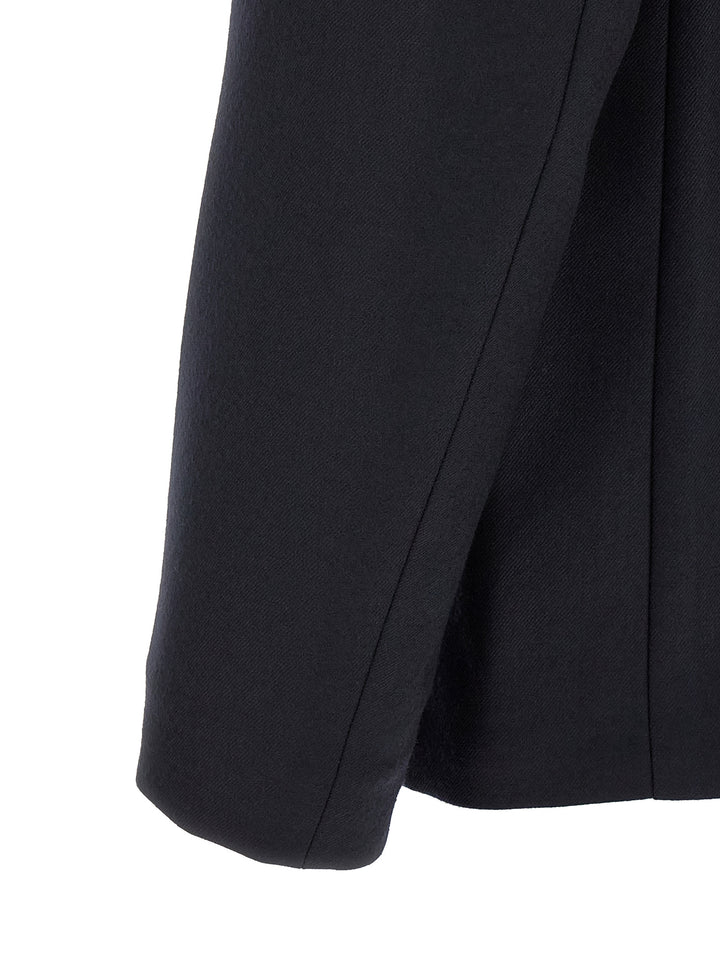 Maison Margiela Minimal Blazer - Blu | a38e2b5213b0eca255cd0a2716ee8217aa270c7d