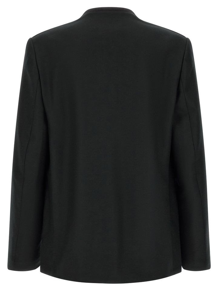 Maison Margiela Minimal Blazer - Nero | d1ce9ca1e299e4a7b599e09906e71a869ccde1a8