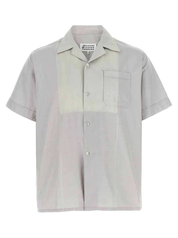 Maison Margiela Discolored Shirt Camicie - Grigio | d48001cfe8ae3b1670022dcf72f0ed4d43aea5bd