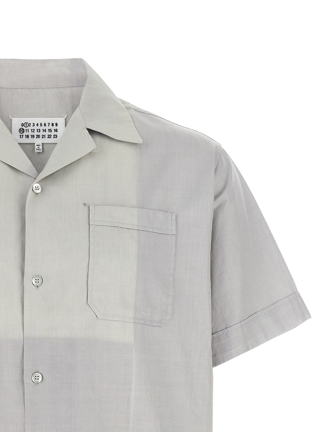 Maison Margiela Discolored Shirt Camicie - Grigio | a527fb11fe448e4574f25085071dd59397c7e7fc