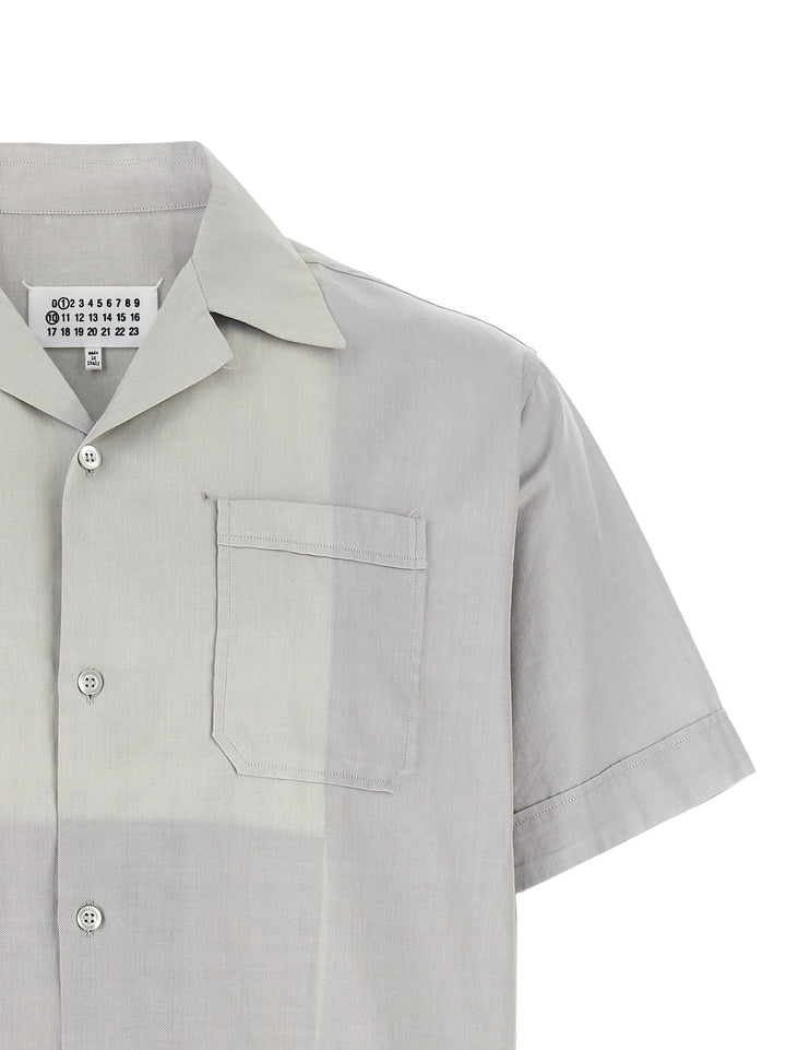 Maison Margiela Discolored Shirt Camicie - Grigio | a527fb11fe448e4574f25085071dd59397c7e7fc