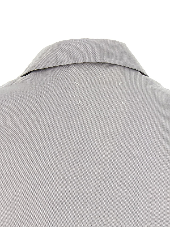 Maison Margiela Discolored Shirt Camicie - Grigio | ded432f3a22021bf43bab7490f4dfaf208319724