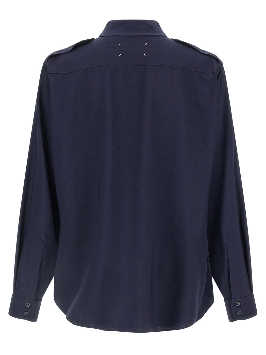 Maison Margiela Pressed To Death Camicie - Blu | e2f12a55d9a717ea8488de8182a4100ae7592058