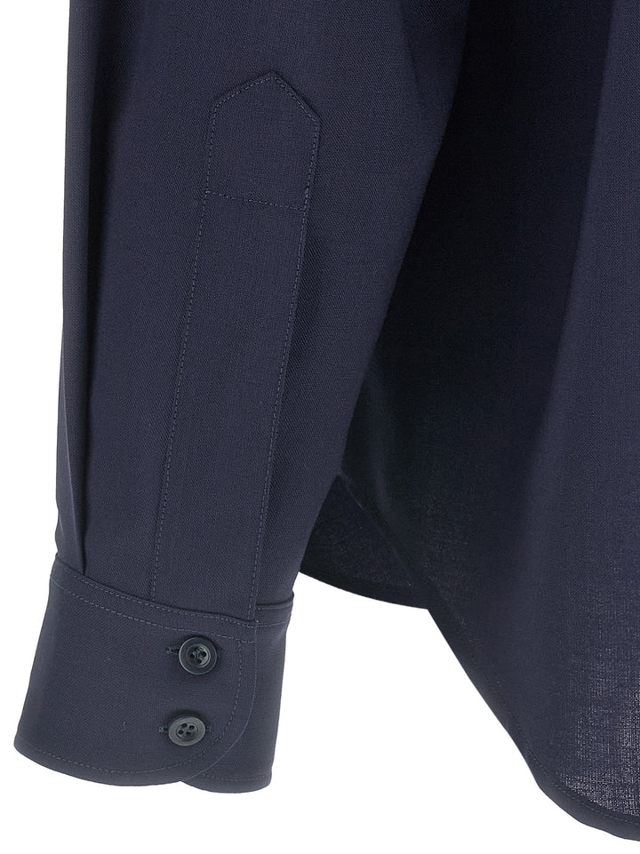 Maison Margiela Pressed To Death Camicie - Blu | 9fe0c1d1f500a0d015754152a0f8f5bac75a9562