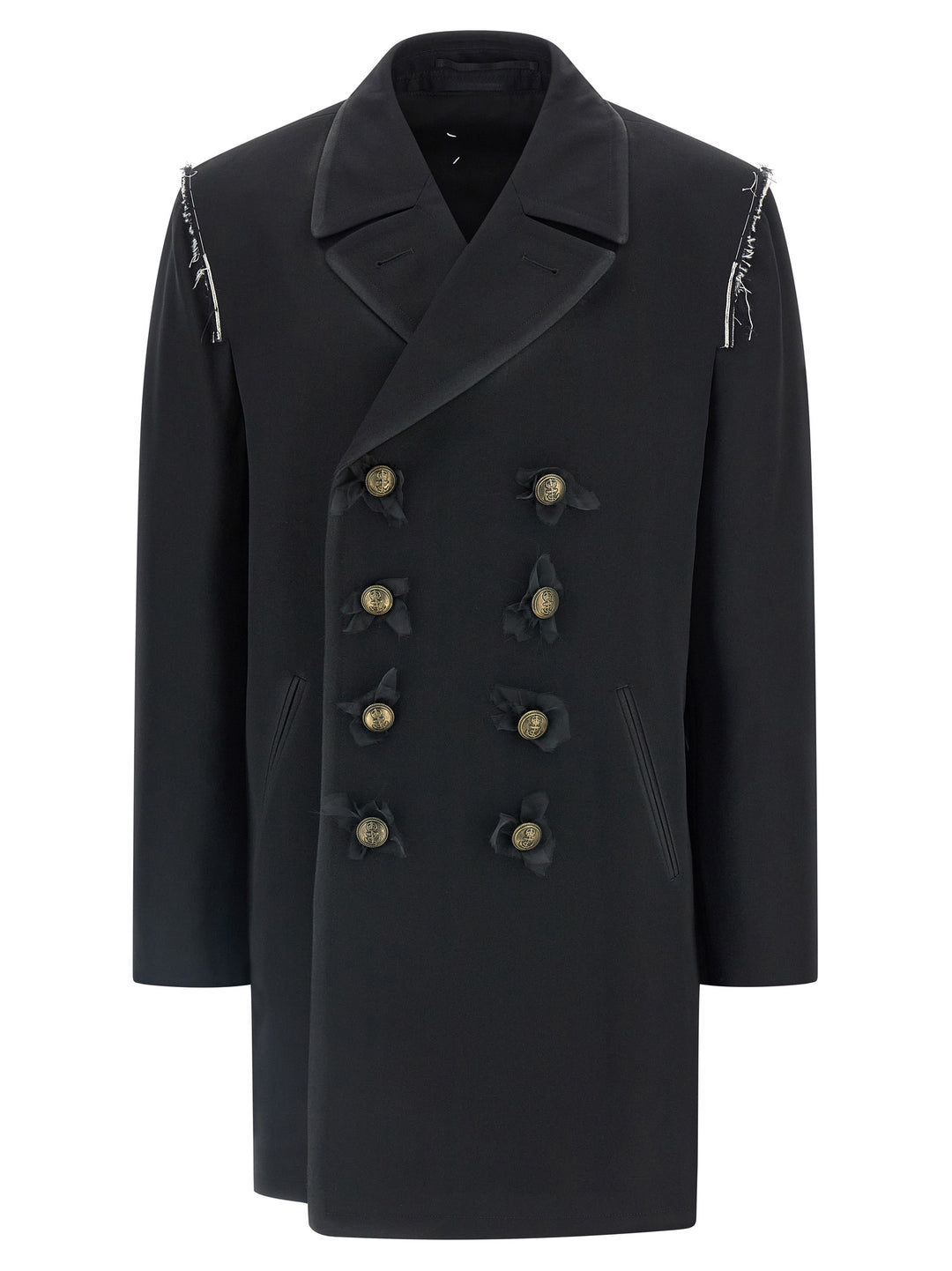 Maison Margiela Removable Inner Coat Trench e Impermeabili - Nero | 4b97cfdd784933c6e2f5866cb741da7f8240996d