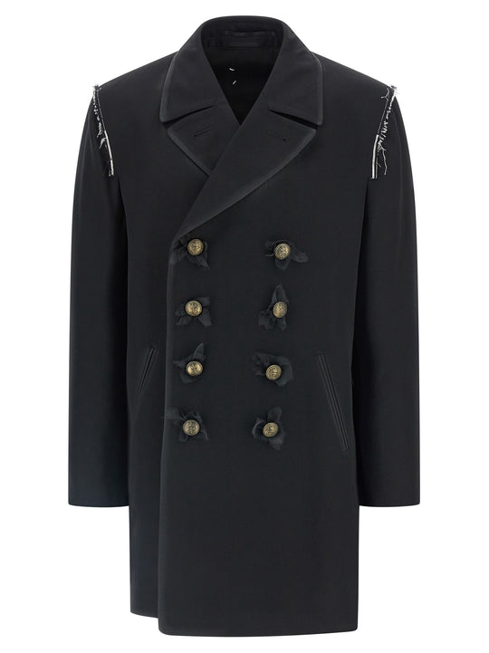 Removable Inner Coat Trench E Impermeabili Nero