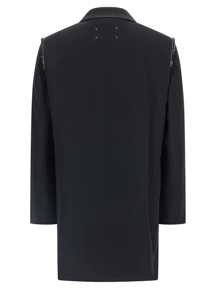 Maison Margiela Removable Inner Coat Trench e Impermeabili - Nero | 846350d48e74d29fff71a5df6bfdf103237461cf