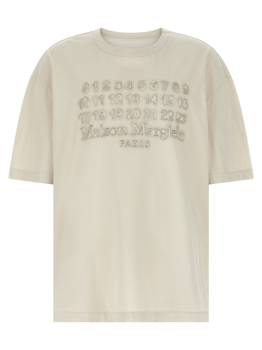 Maison Margiela Logo T shirt - Beige | 03f3feee2756873adacaea0eb67432064f18528d
